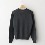 LIGHT CASHMERE KNIT V-NECK P/O #CHARCOAL [A25AV06CJ]