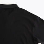 Cotton Pique Jersey L/S Skipper Polo #BLACK [GM251-70056]