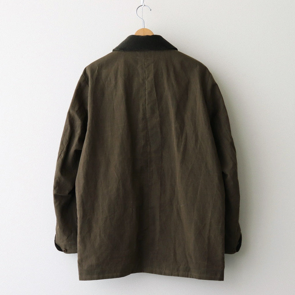 BUTTON JACKET #olive oiled [44553]