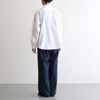 Solotex Twill Wide Chef Pants #NAVY [GM241-40295B]