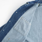 CORPORATE DENIM ENGINEER JACKET #DARK WASH [FSC263-30152FB]