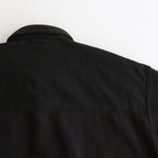 SYNTHETIC FLEECE SHIRT #BLACK [FSC243-30094]