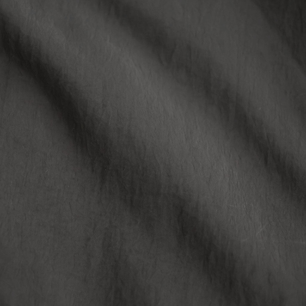 FIBRIL NYLON SATIN FLIGHT JACKET #CHARCOAL GRAY [JKAGLW0200]
