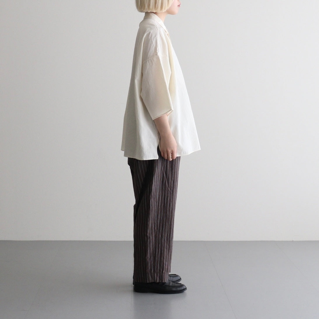 女性モデル(マツオ):156cm　着用サイズ：XS