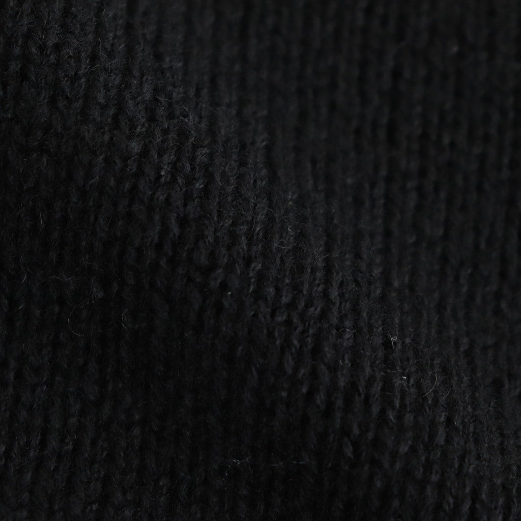 SUMMER CASHMERE KNIT V-NECK P/O #BLACK [A25SV02CK]