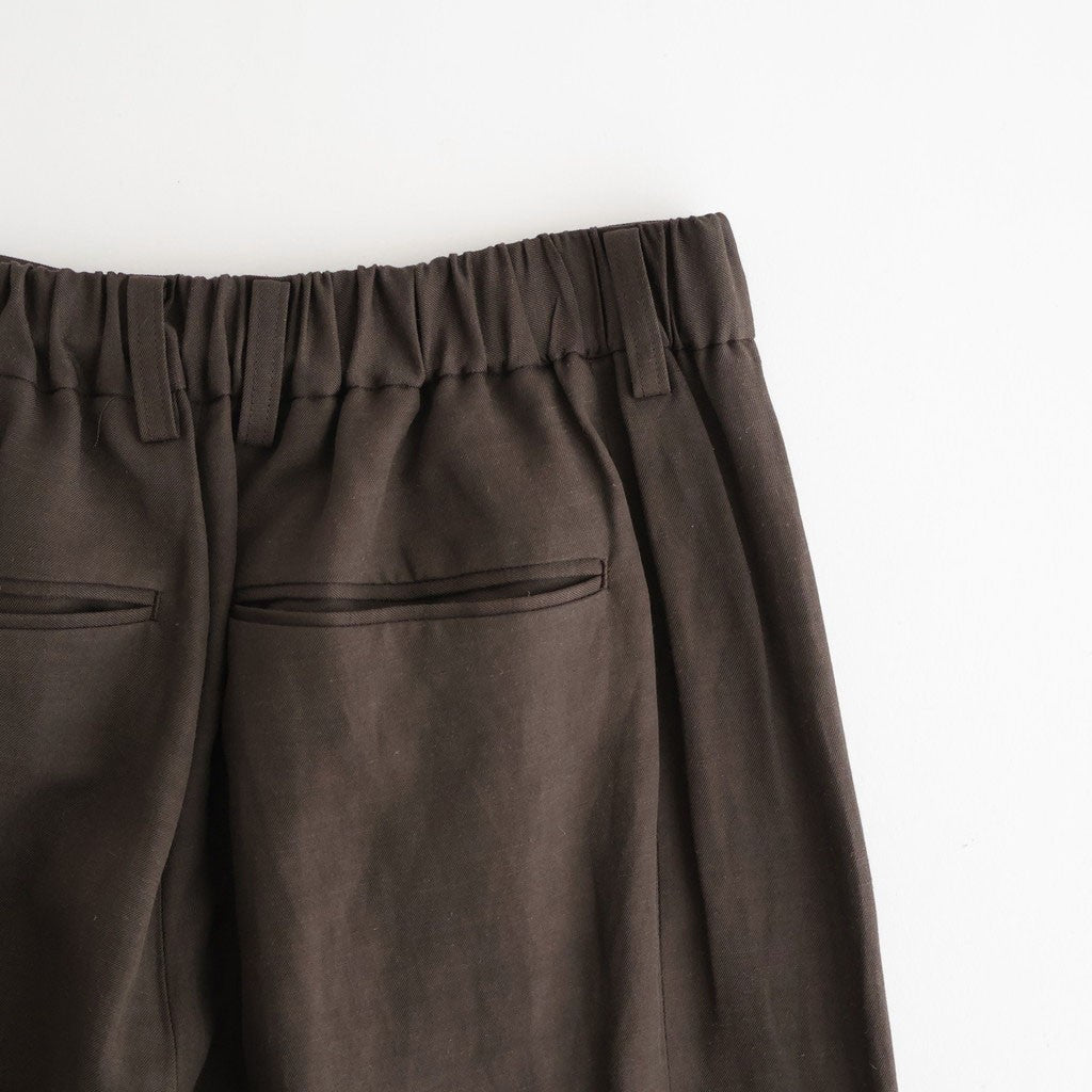 VIS/LI/RA TWILL CARGO TROUSERS #KHAKI BROWN [ST.1434]