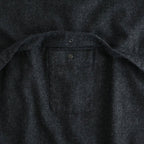 縮絨ウールワイドフーディー #CHARCOAL GRAY [D225-T391]