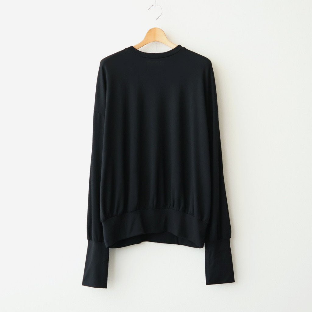 wool bo top #black [bo-07c04]