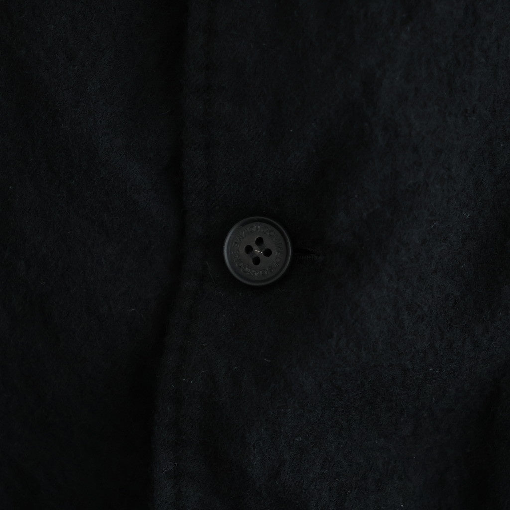 ウールサージ 製品縮絨ジャケット #BLACK [HR-J105-051]