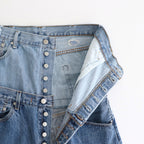 W WAIST DENIM PT #SIZE:2 D [Q25A-T018]