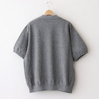 Moss Stitch Polo #D.Gray [2501-011]
