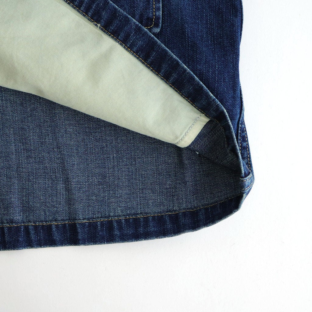 WORKERS DENIM JACKET #FADE INDIGO [FSC261-20264FB]