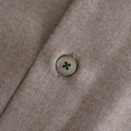 SUPER LIGHT WOOL SHIRT #TOP BROWN [A25AS01OS]