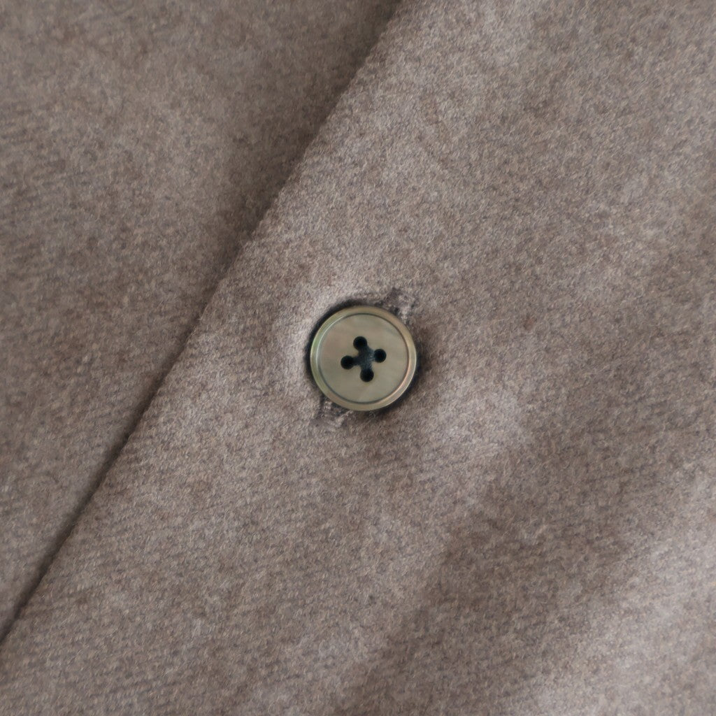 SUPER LIGHT WOOL SHIRT #TOP BROWN [A25AS01OS]