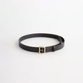 SQUARE BUCKLE BELT #BROWN [A00B06RP]