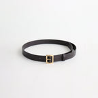 SQUARE BUCKLE BELT #BROWN [A00B06RP]