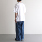 SUVIN 60/2 OVERSIZED T-SHIRT #WHITE [KKAGGM0015]