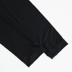 NTSNT - シルキーテンセル・ベアフライス タートルネックカットソー #95 Black [SN_NC0202TN]