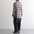 MODERN DENIM PANTS WIDE CUT #RIGID INDIGO [MODERN002]