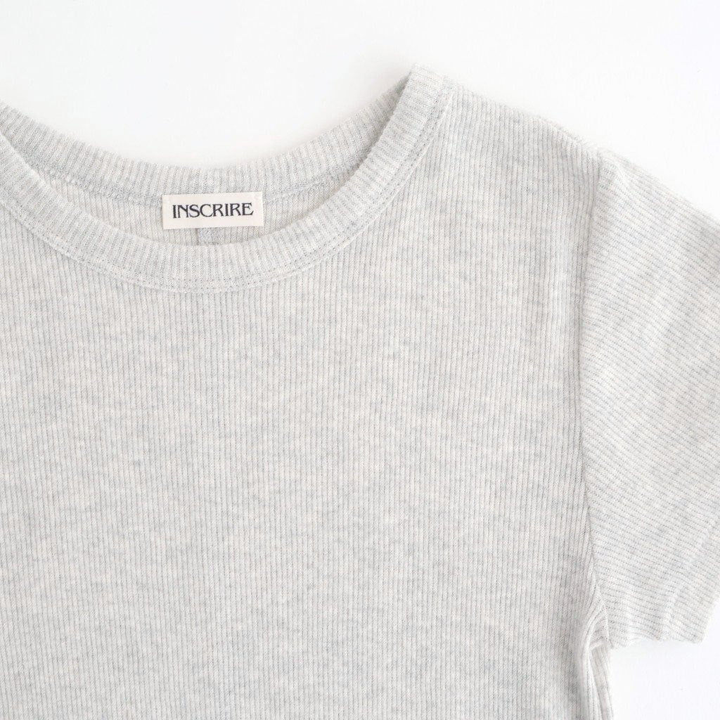 Gauze Teleco Tee #LT.GREY [I26SS-CUT2]