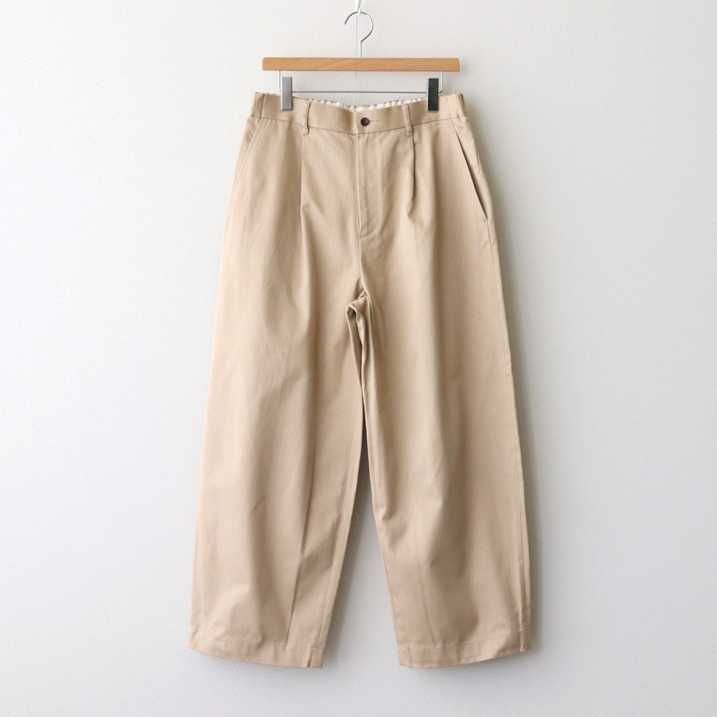 Westpoint Chino Wide Tapered Trousers #BEIGE [GM253-40151B]