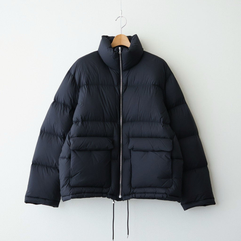SUPER LIGHT NYLON RIPSTOP DOWN BLOUSON #BLACK [A26AB01NL]