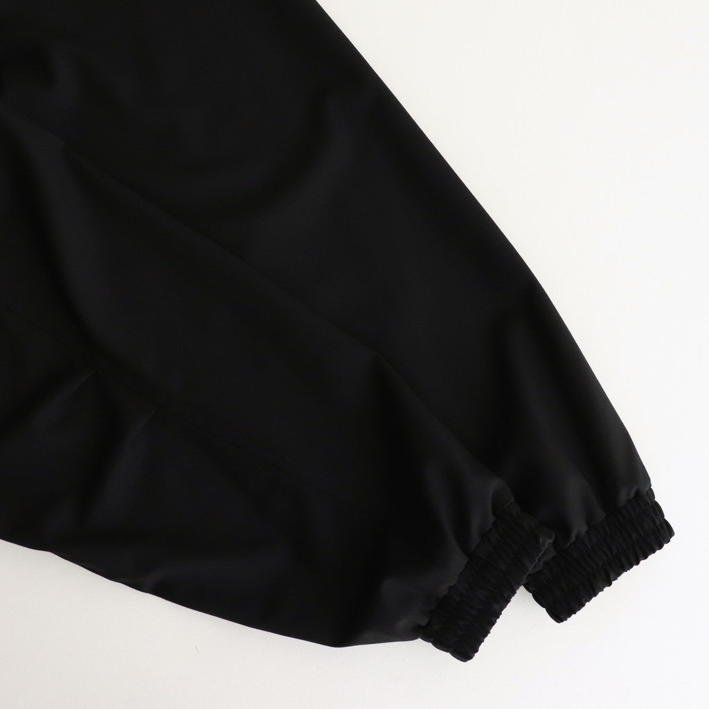 SUPER FINE TROPICAL WOOL ZIP BLOUSON #BLACK [A25SB01MT]