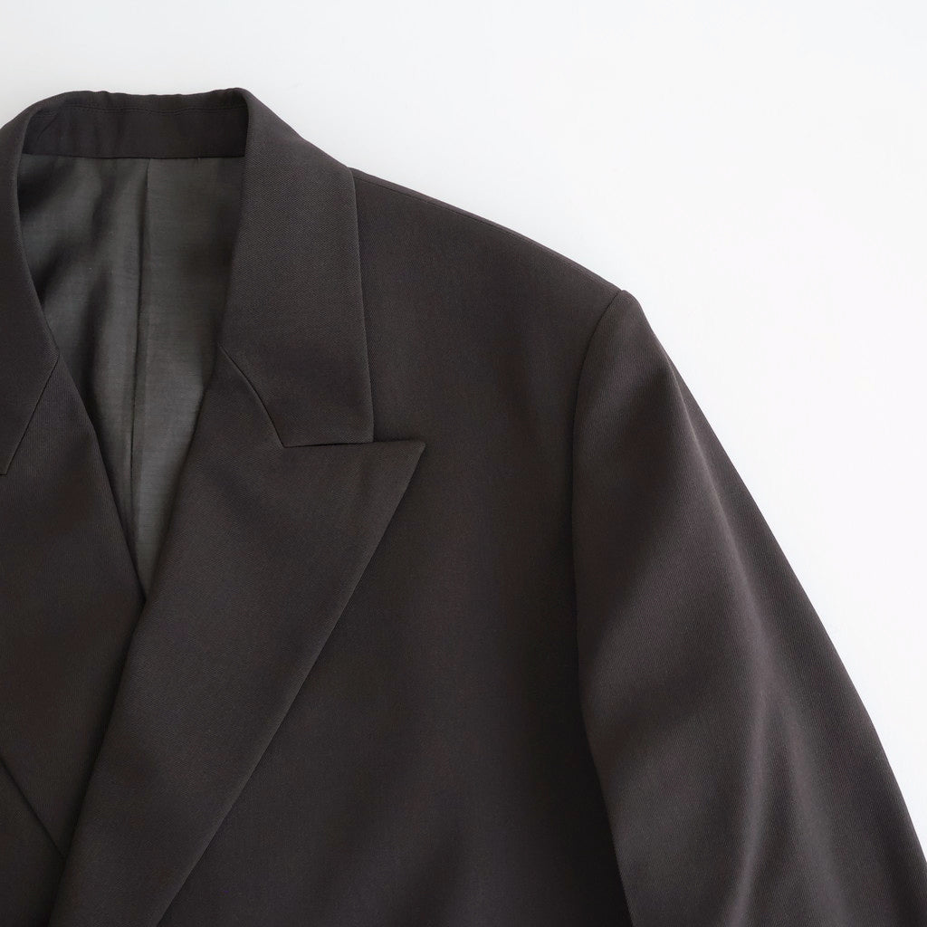 Double Breasted Jacket #BROWN [YK25FW01050J]