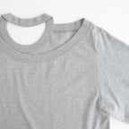 Raffy Gauze 2-Way T-Shirt #LT.GREY [I26SS-CUT9]