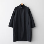 STAND COLLAR ZIP COAT #d.navy [15505]
