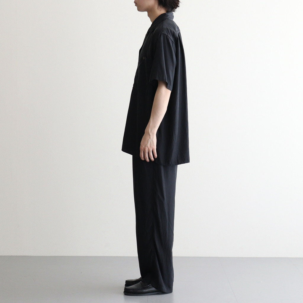 CUPRO EASY PANTS #BLACK [YK26SS01288P]