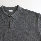 Moss Stitch Polo #D.Gray [2501-011]
