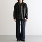 TEXTURED LAMB LEATHER BLOUSON #BLACK [A26AB01BL]