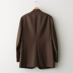 BLUEFACED WOOL JACKET #BROWN RED STRIPE [A25AJ01BS]