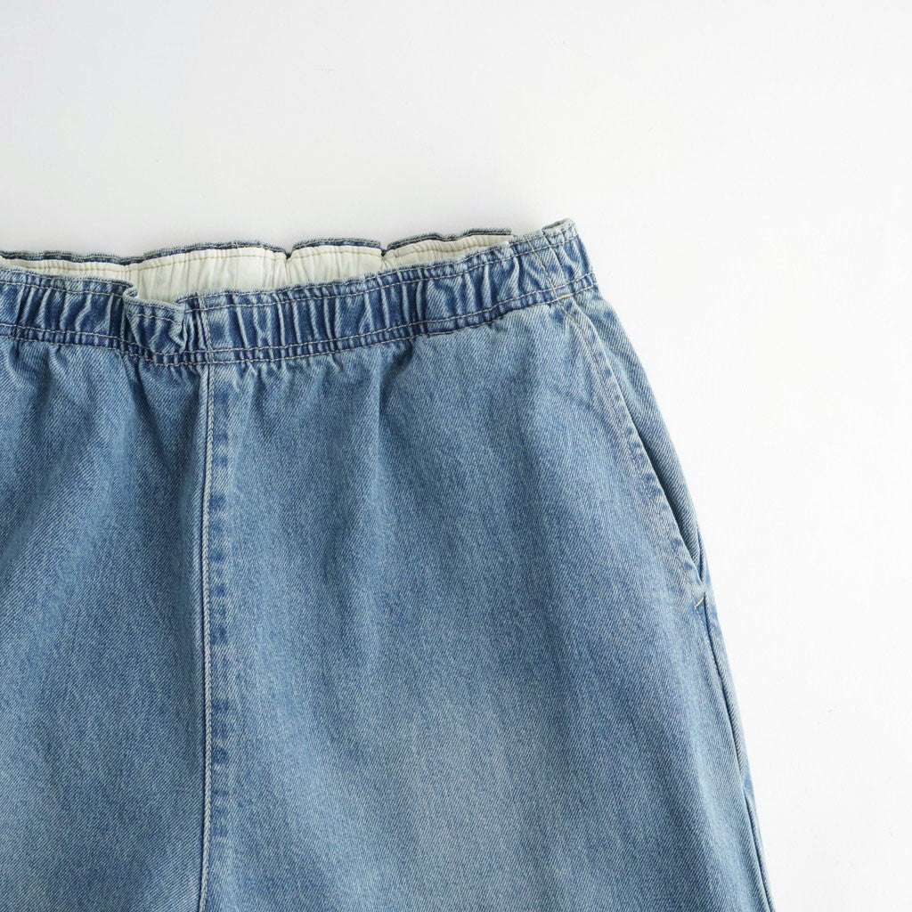 CORPORATE DENIM EASY PANTS #LIGHT WASH [FSC263-40154FB]