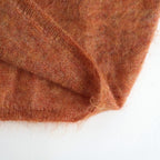 Shaggy V-Neck Pullover #ORANGE USED [I24AW-K17]