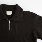 Wool Fleece Half Zip Pullover #BROWN [YK25FW01090B]
