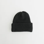 COZY CHUNKY BEANIE #BLACK [R5075-AW25]