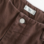 1pleated Wide Tapered Trousers #BROWN [YK26SS01181P]