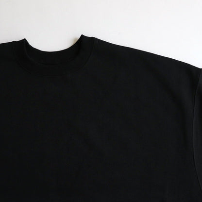 LIGHT OZ CREW NECK SWEAT #BLACK [FSC243-70160B]