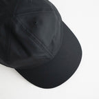 WASHABLE TWILL STANDARD CAP #BLACK [NO.301366]