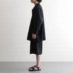 Cotton Wool Poplin Oversized Coverall #BLACK [GM261-30306]