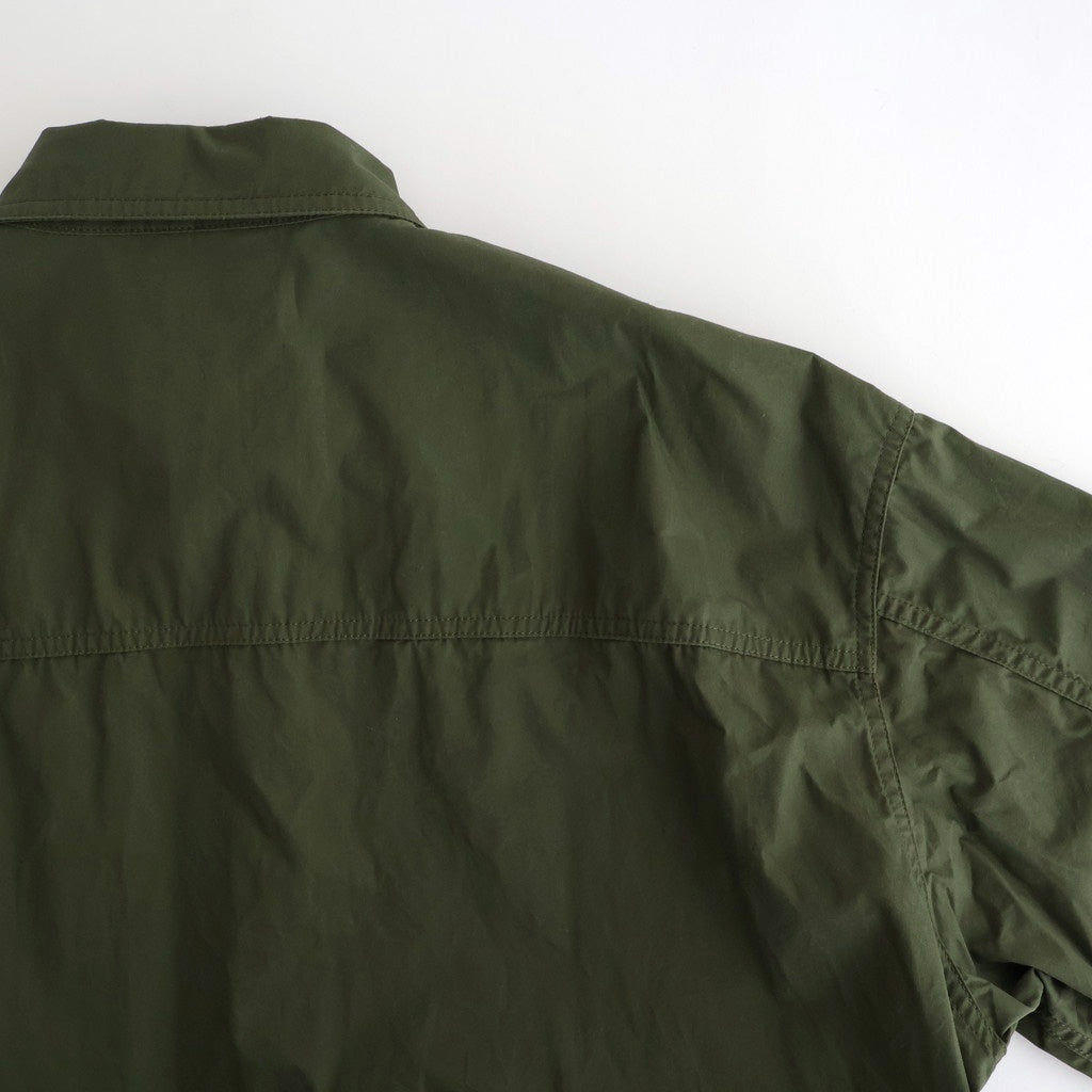 綿ウェザー 製品洗シャツジャケット #KHAKI [HP-B024-051]