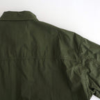 綿ウェザー 製品洗シャツジャケット #KHAKI [HP-B024-051]