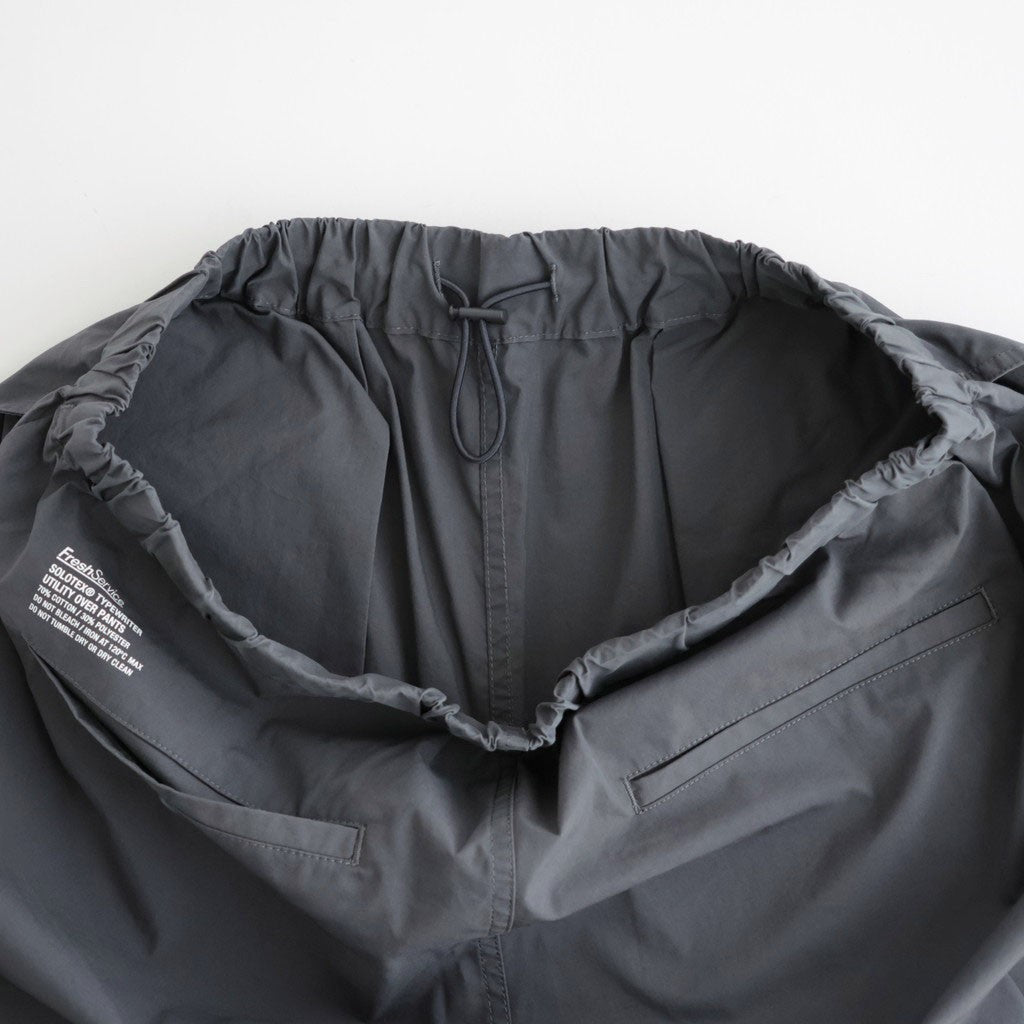 SOLOTEX TYPEWRITER UTILITY OVER PANTS #GRAY [FSC263-40106B]