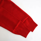 MERINO COLLEGE KNIT V-NECK SWEATER #RED(010) [KRAGGW0905]