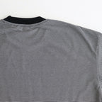 MICRO BORDER S/S TEE #WHITE × BLACK [FSC251-70115]