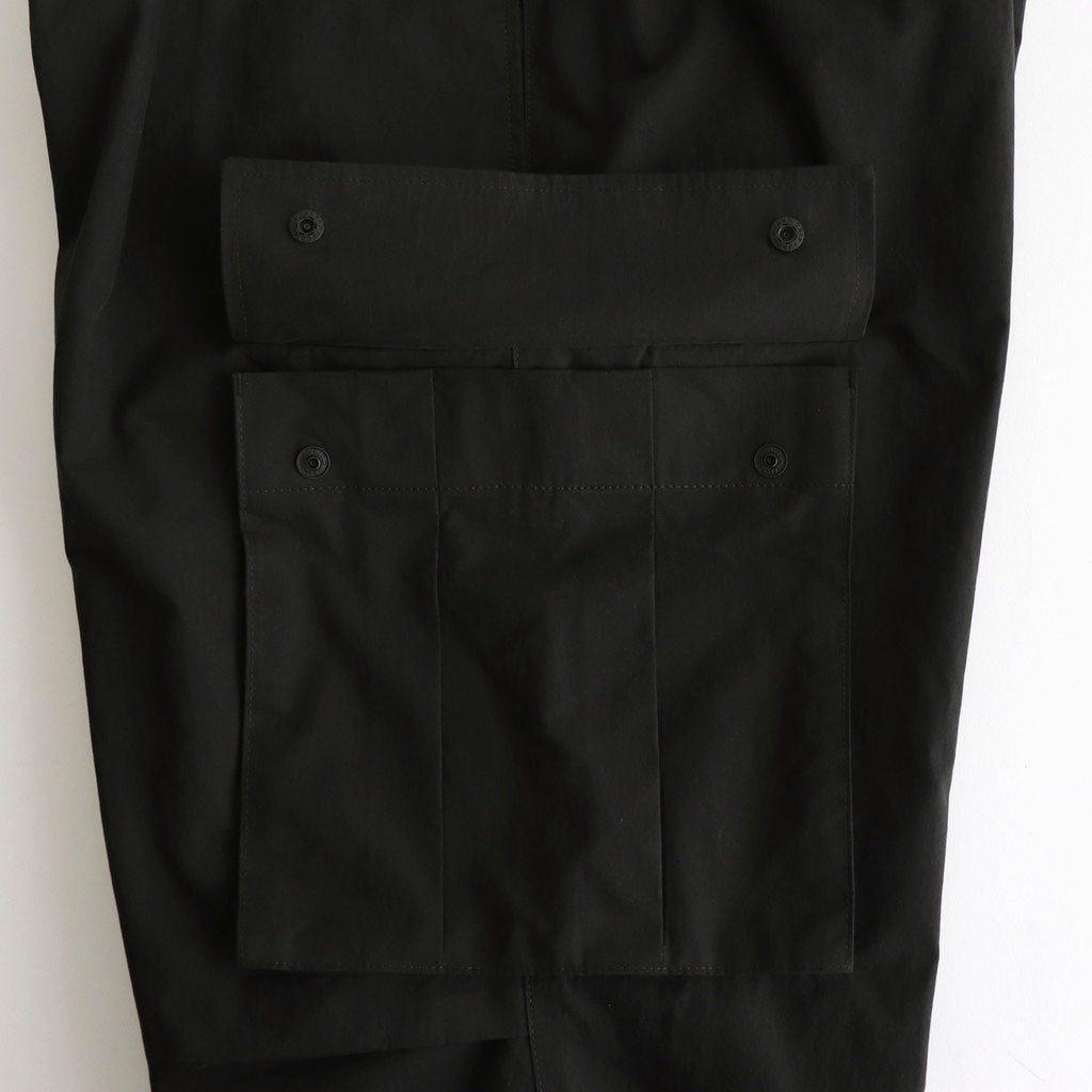 Parachute Belted Pants #Almost Black [AOESPT015]