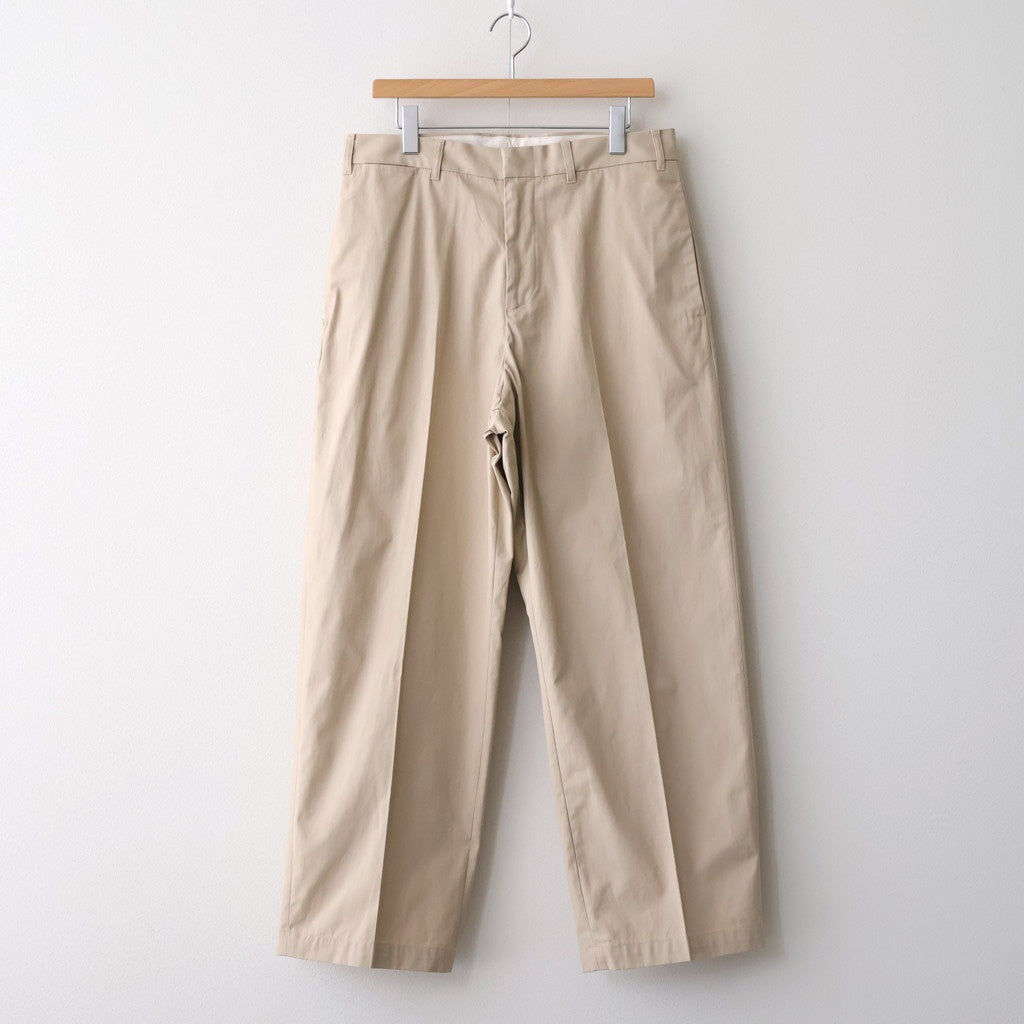 CLASSIC CHINO TROUSERS #BEIGE [FSC261-40213]