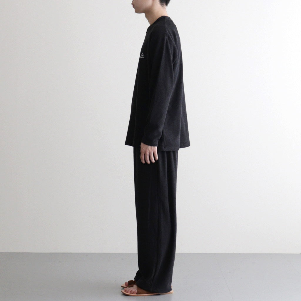 UTILITY PILE L/S SET-UP #BLACK [FSR253-60210]